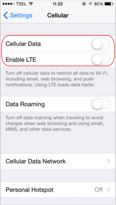 Matikan Cellular Data Saat Menggunakan Wi-Fi